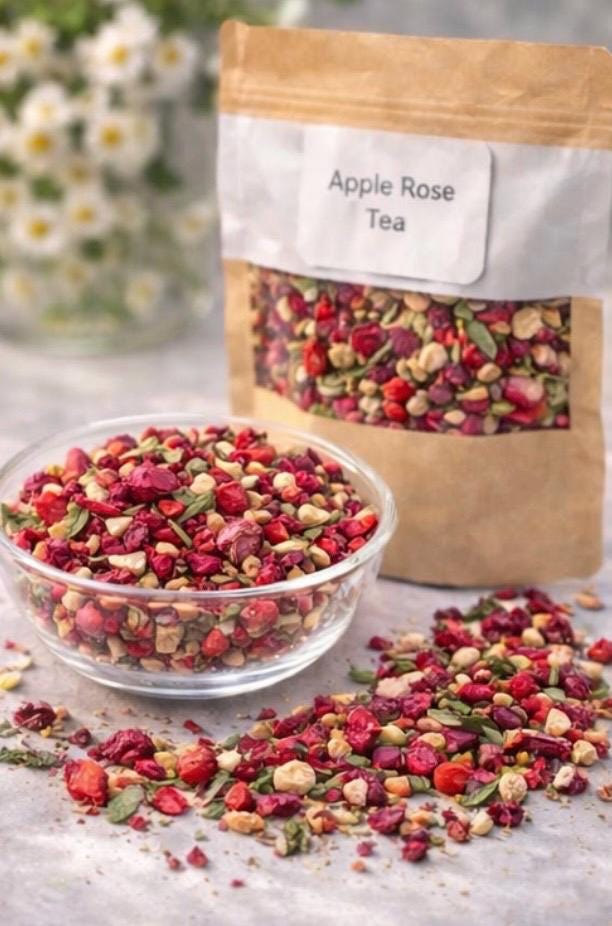 Apple Rose Tea- Loose leaf tea